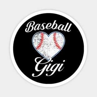 Baseball Gigi Shirt Funny Mothers Day Gifts Mom Magnet